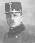 Emil Richter als österreichischer Leutnant 1917. Quelle: Dipl.